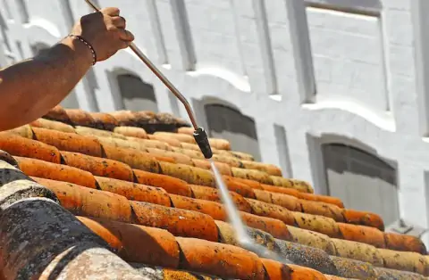 Nettoyage de toitures - Elliant